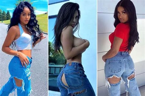 Extreme Ripped Jeans Spark Sexy Booty Flashing Craze Daily Star