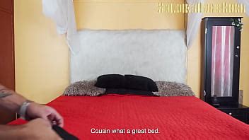 I Stay To Rest At My C0us1n S House And She Catches Me Masturbating So She Asks Me To Fuck Her