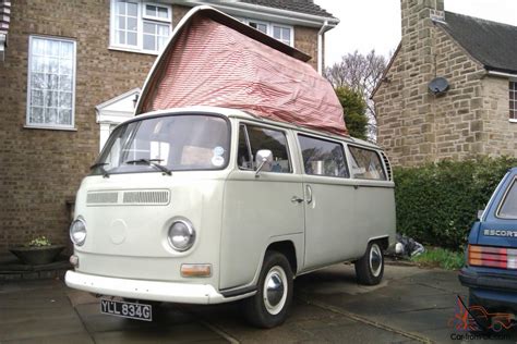 VW EARLY BAY T2 1969 DORMOBILE ORIGINAL STOCK CAMPER VAN