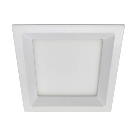 Painel De Led Embutir Quadrado W Branco Quente Zig Ilumina O