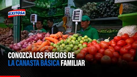 Conozca Los Precios De Los Productos De Primera Necesidad Youtube