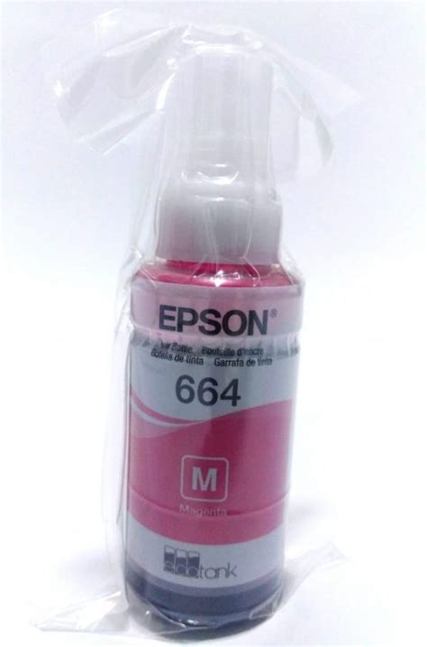 Tinta Epson 664 Magenta Original X70 Ml Ecotank Suescun