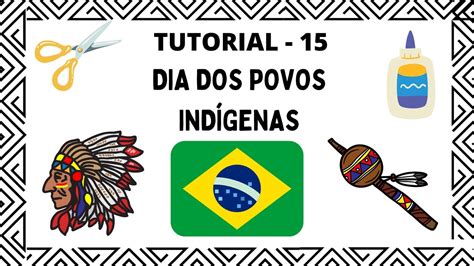 LAPBOOK POVOS INDÍGENAS TUTORIAL 15 YouTube