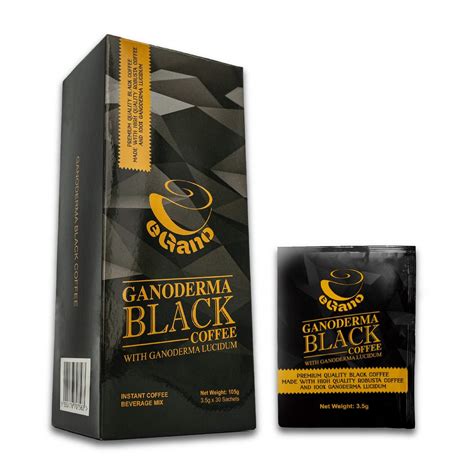 Buy 9 Boxes EGano Premium Ganoderma Black Coffee Instant Coffee With