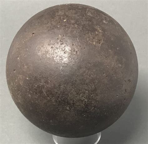 Original Outstanding Large 12lb. Civil War Cannon Ball, The Classic Civil War Cannon Ball ...