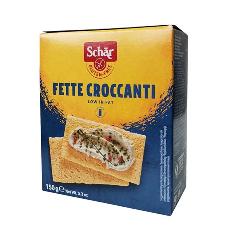 Хлебцы без глютена "Fette Croccanti" Dr. Schar 150 г купить в интернет ...