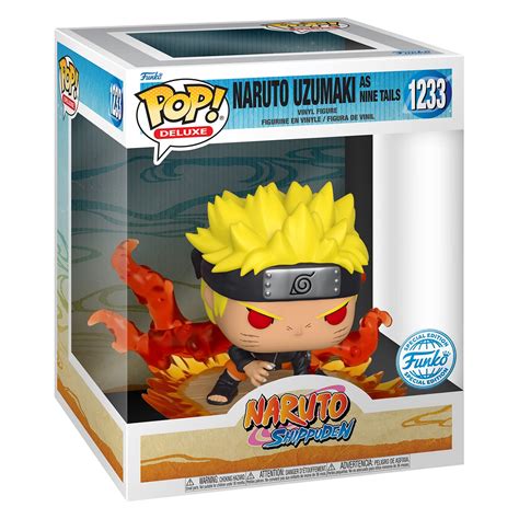 Funko Pop Deluxe Naruto Uzumaki Naruto Uzumaki As Nine