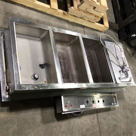 Surplus MarketPlace Wells MOD 400 Hot Food Well 4 Pan