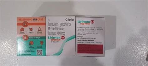 Urimax Medicine Tamsulosin Mcg At Rs Stripe Urimax