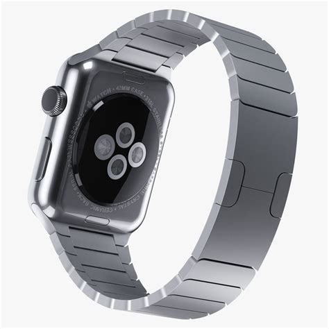 Apple Watch 42mm Stainless Steel Case With Stainless Steel Link