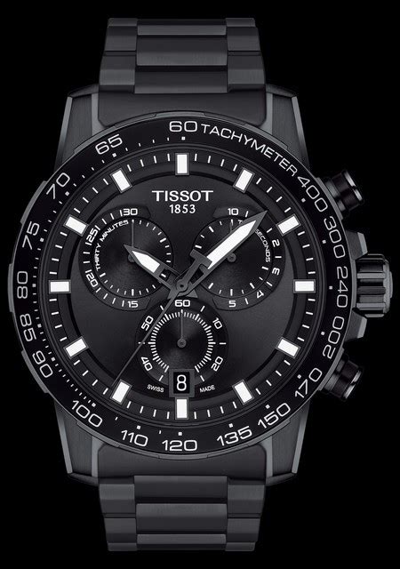 Tissot Tissot Supersport Chrono T Sport T125 617 33 051 00 Acier PVD Noir