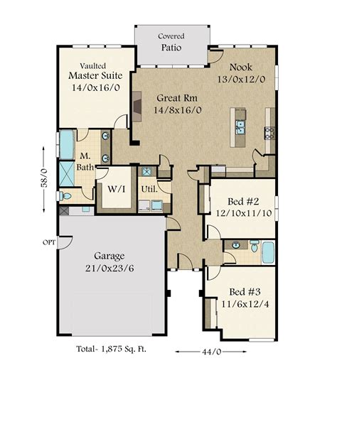 Debbie | Best Selling Modern House Plan by Mark Stewart