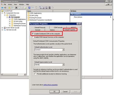 Setting Up A Dcom Connection For Wmi Windows Management