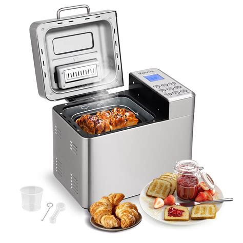 Lb Stainless Steel Automatic Bread Maker Programmable Bread Machine