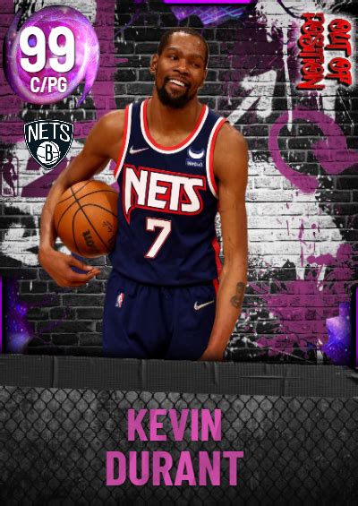 NBA 2K22 2KDB Custom Card KD