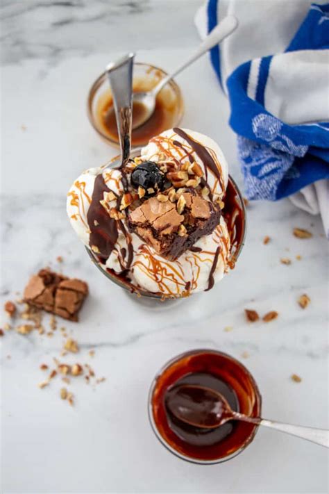 Hot Fudge Brownie Sundae Kenneth Temple