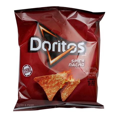 DORITOS CHIPS SPICY NACHO 31.8 GM