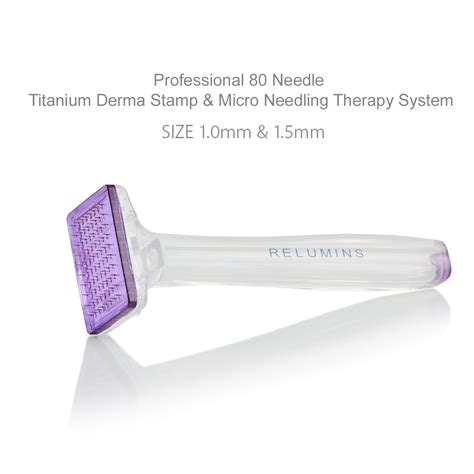 Professional Surgical Steel 80 Needle Derma Stamp And Micro Needling