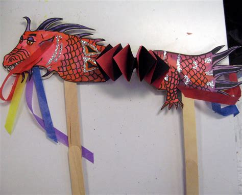 Art Dish: Chinese Dragon Puppets