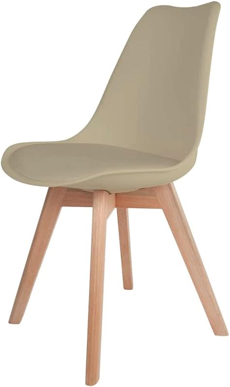 Cadeira Saarinen Pp Nude Wood Amazon Br