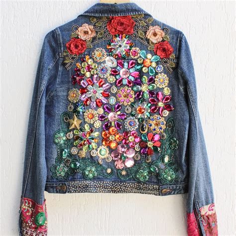 Embroidery Designs For Jean Jackets Hand Embroidery