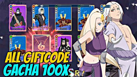 Ninja Endless Fight All Active Giftcode Gacha X Game Naruto