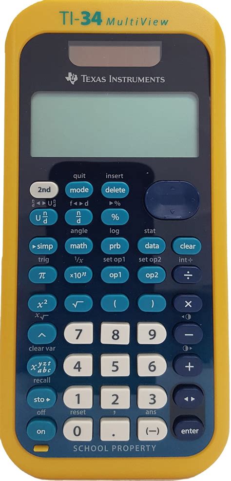 Texas Instruments TI-34 MultiView Calculator Class Pack – ScanTex