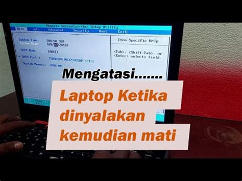 Cara Atasi Laptop Axioo Neon Mati Sendiri YouTube