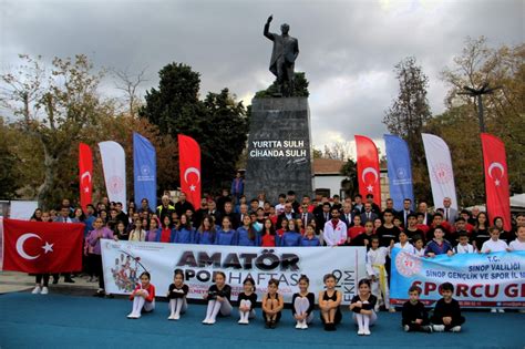 Sinop ta Amatör Spor Haftası etkinlikleri Hürsöz Gazetesi