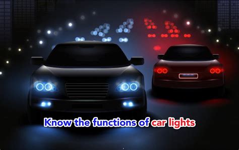 Types and Functions of Car Lights | BJAK