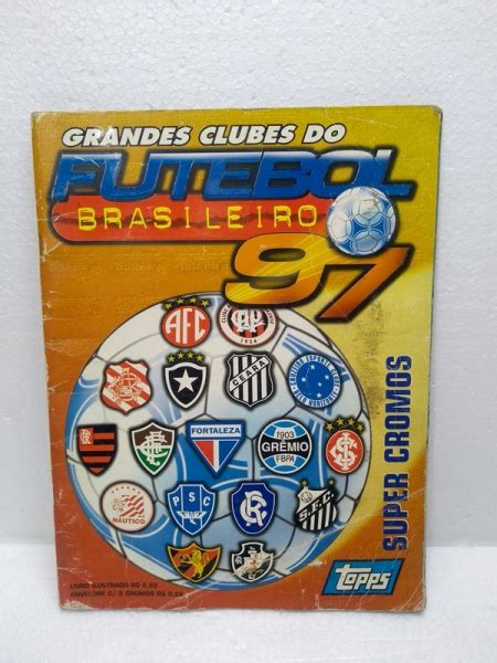 Lbum De Figurinhas Grandes Clubes Do Futebol Brasileir