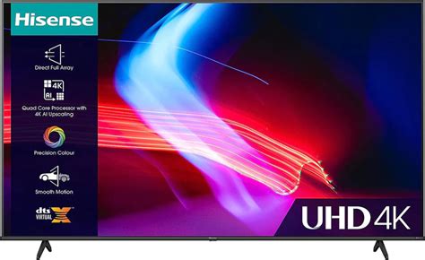 HISENSE 50A6KTUK 50" Smart 4K Ultra HD HDR LED TV with Amazon Alexa