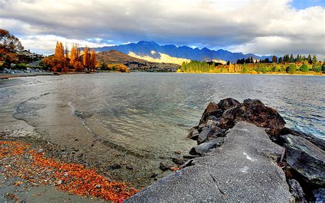 海岸の色 沿岸 灰色 風景 山 自然 ニュージーランド 海 写真 水 HDデスクトップの壁紙 Wallpaperbetter