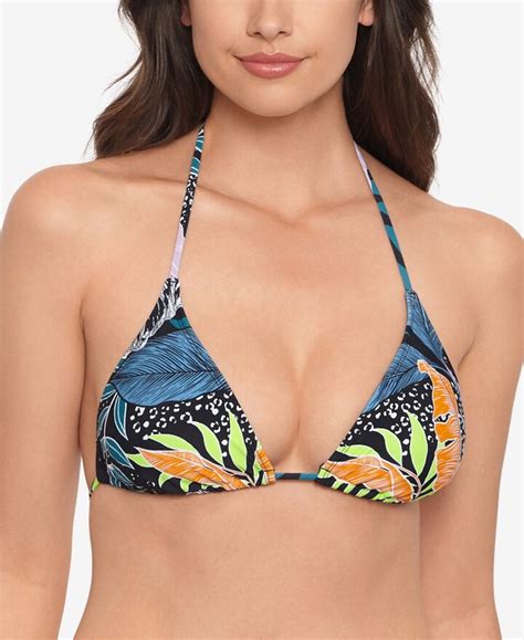 Salt Cove Juniors Night Life Triangle Bikini Top Created For Macy S