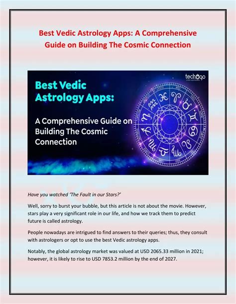 Ppt Best Vedic Astrology Apps A Comprehensive Guide On Building The