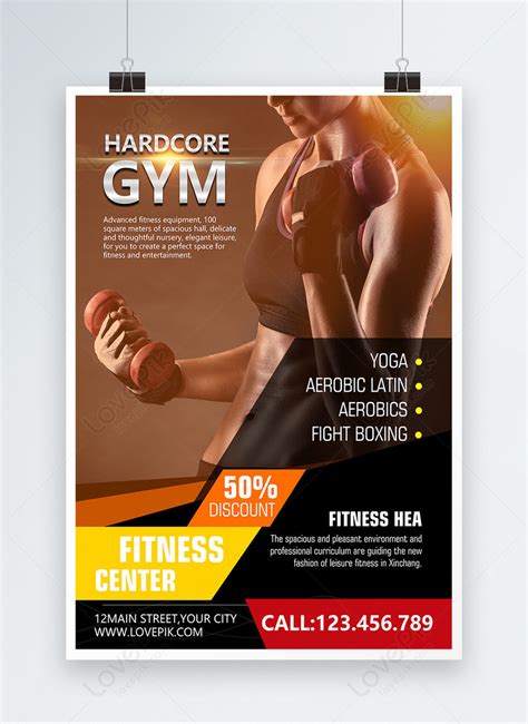 Gym poster template image_picture free download 450000416_lovepik.com