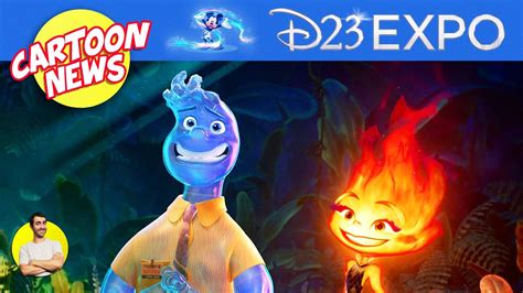 Pixar S Elemental FIRST LOOK New Cast Story Details D23 CARTOON