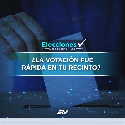 Ecuavisa Noticias On Twitter Elecciones2023 🗳️ A Través De Las