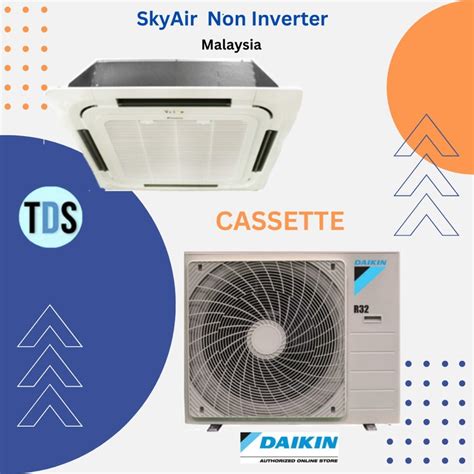 Promo Ac Cassette Daikin Non Inverter Pk Fcc Av Wl Phase