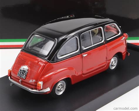 Brumm R Upd Scale Fiat D Multipla Red Black