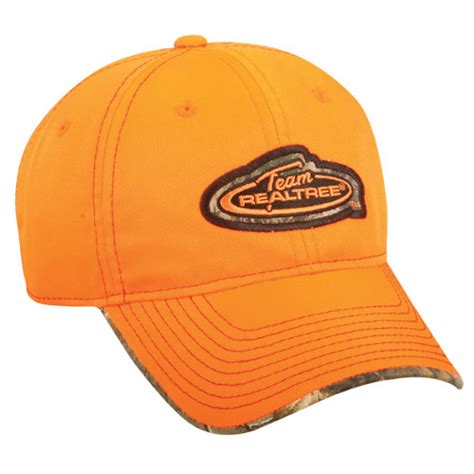 REALTREE BLAZE ORANGE LOGO HAT Camofire Discount Hunting Gear Camo