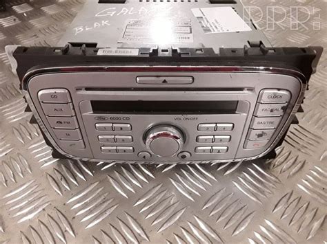 BRZ15951 Ford Mondeo MK IV Radio CD DVD GPS Head Unit 10R023539