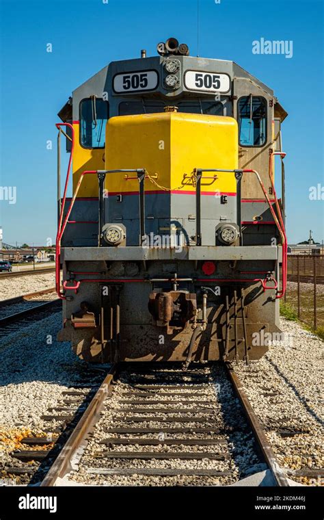 Us Sugar Emd Gp40 2 Locomotive No 505 Clewiston Florida Stock Photo