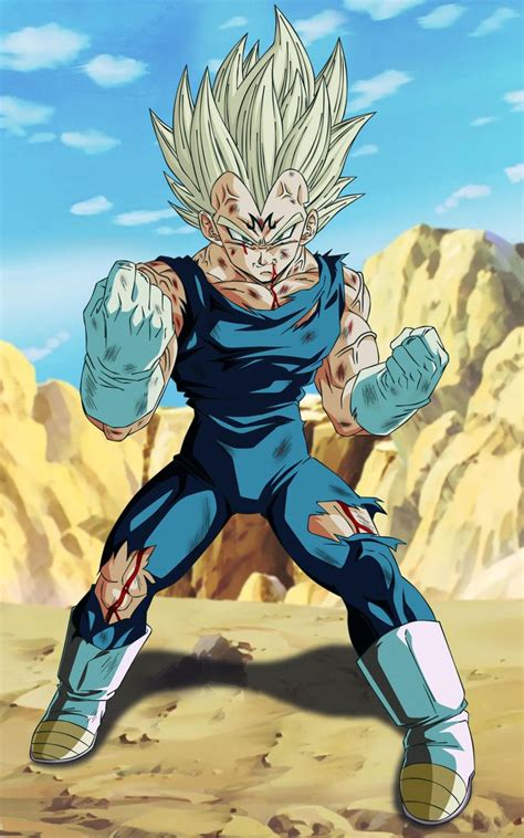 Pure Evil Majin Vegeta By Koku78 On DeviantArt Anime Dragon Ball