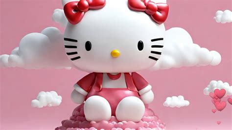 Hello Kitty Flying Live Wallpaper