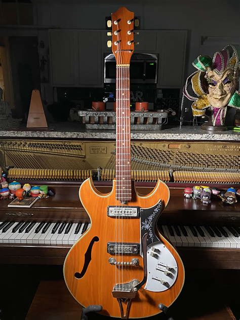 Teisco Kay Ep 90t 1960’s Orange Natural Reverb