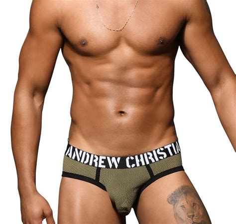 Andrew Christian Jockstrap Military MESH JOCK W ALMOST NAKED 92595