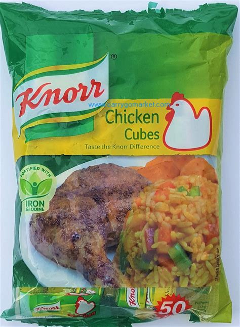 Knorr Chicken Cubes Carry Go Market