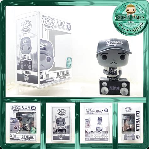 DJ Yella N.W.A. Funko Pop Figure Hand-painted Chris James Pop Shop MTO ...