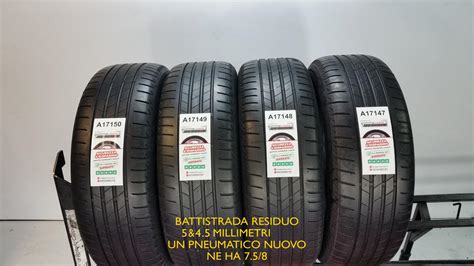 Usata: 205 60 R16 Bridgestone TURANZA T005